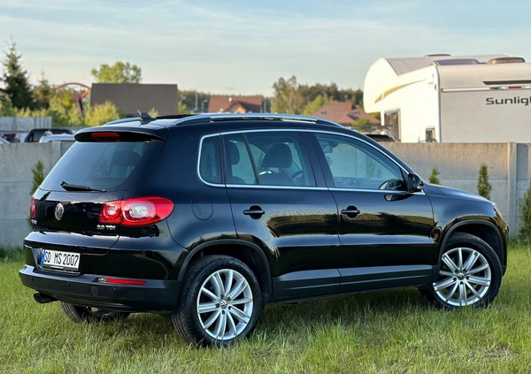 Volkswagen Tiguan cena 39900 przebieg: 219000, rok produkcji 2009 z Mrągowo małe 742